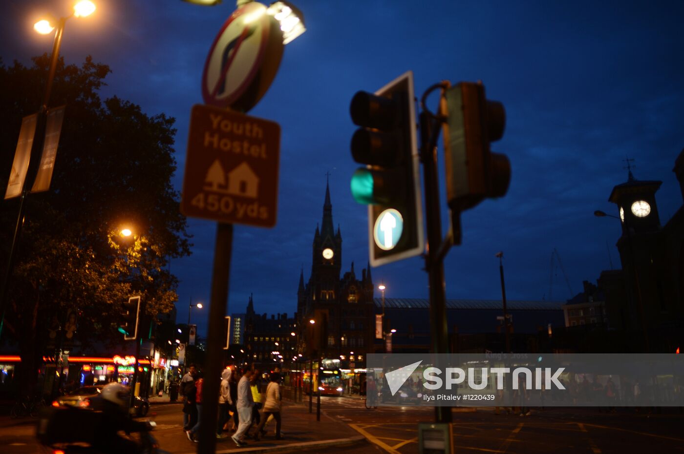 Preparations for opening the XIV Paralympic Games 2012 in London