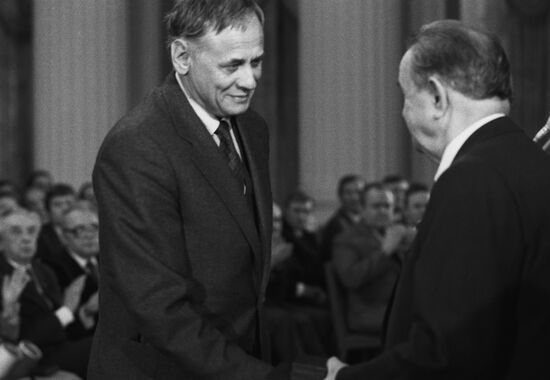 Film director and script writer Vladimir Naumov