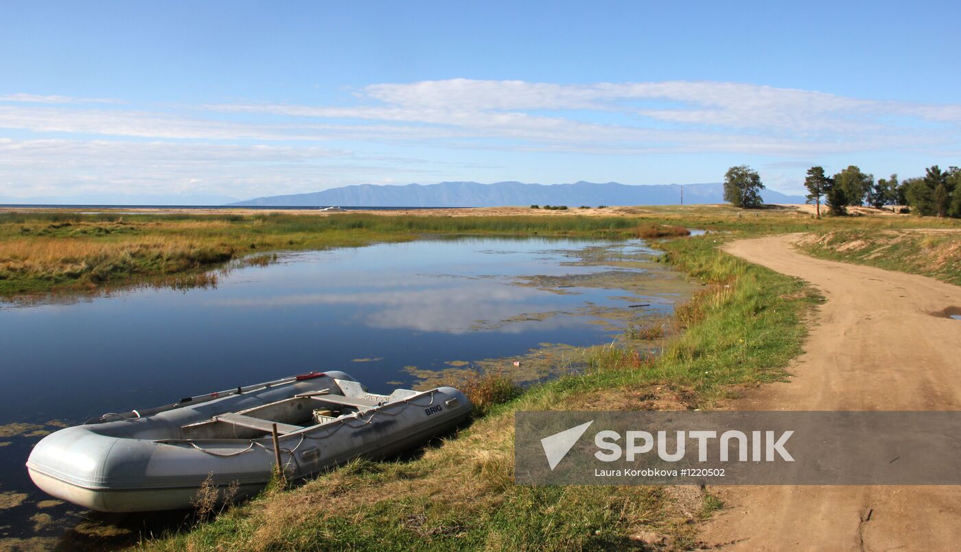 Republic of Buryatia. Regions. Russia.