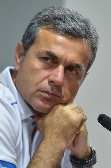 Press conference of Fenerbahce team head coach Aykut Kocaman