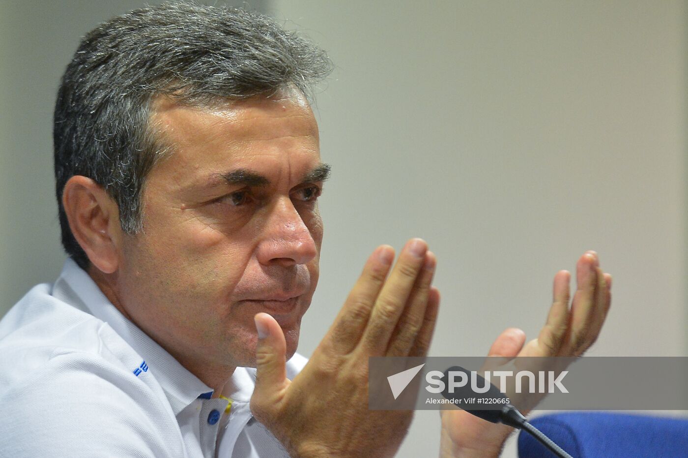 Press conference of Fenerbahce team head coach Aykut Kocaman