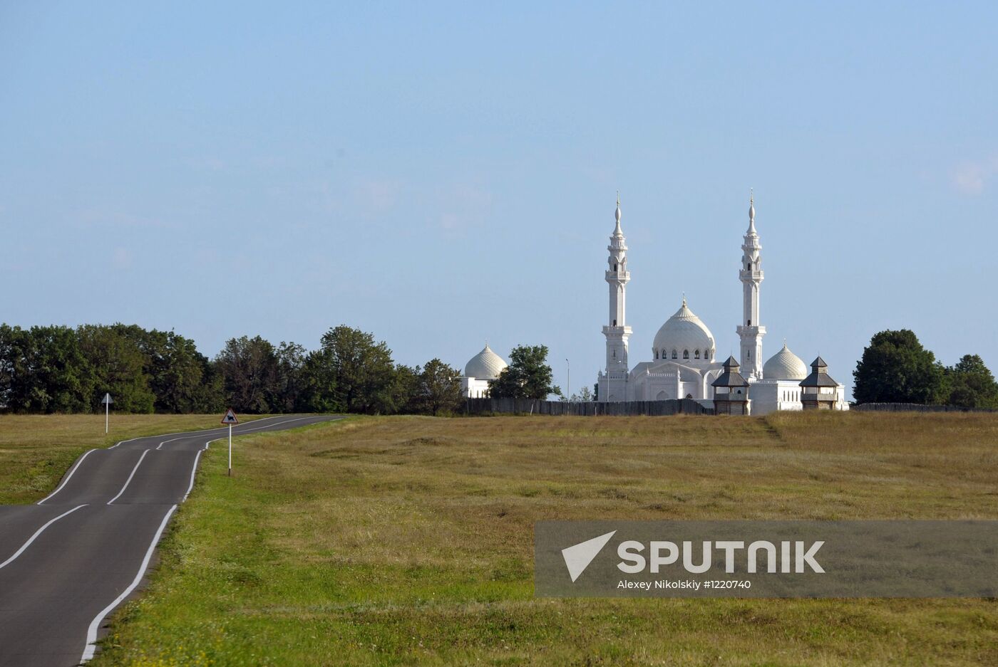 White Mosque complex in the town of Bolgar