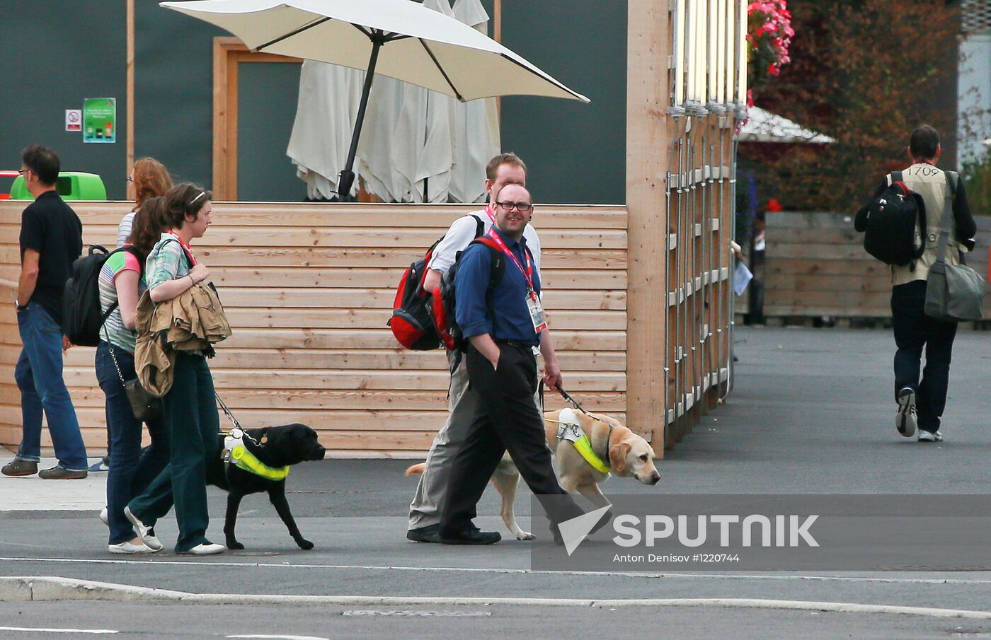 Preparations for opening the XIV Paralympic Games 2012 in London