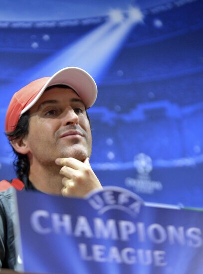 Press conference by head coach of FC Spartak Unai Emery