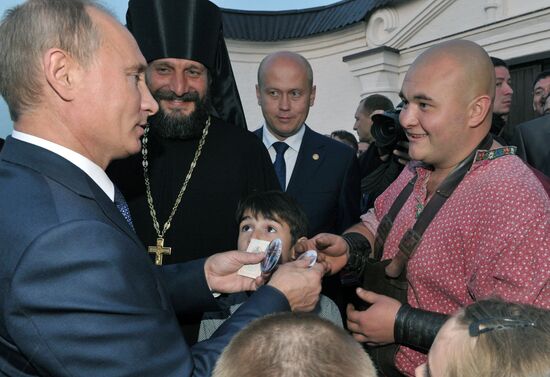 Vladimir Putin visits Volga Federal District