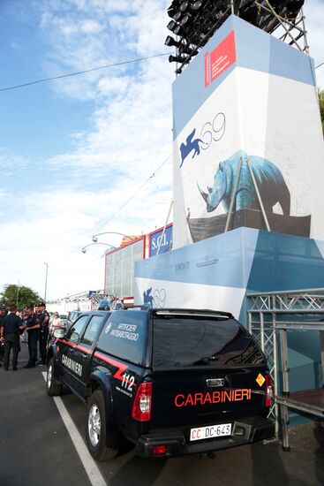 Getting ready for 69th Venice Film Festival