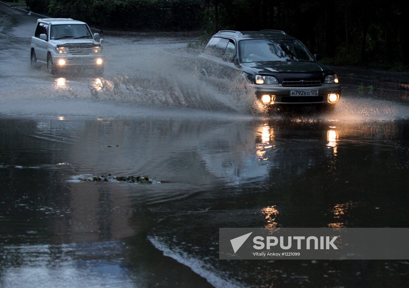Typhoon Bolaven in Primorye Territory