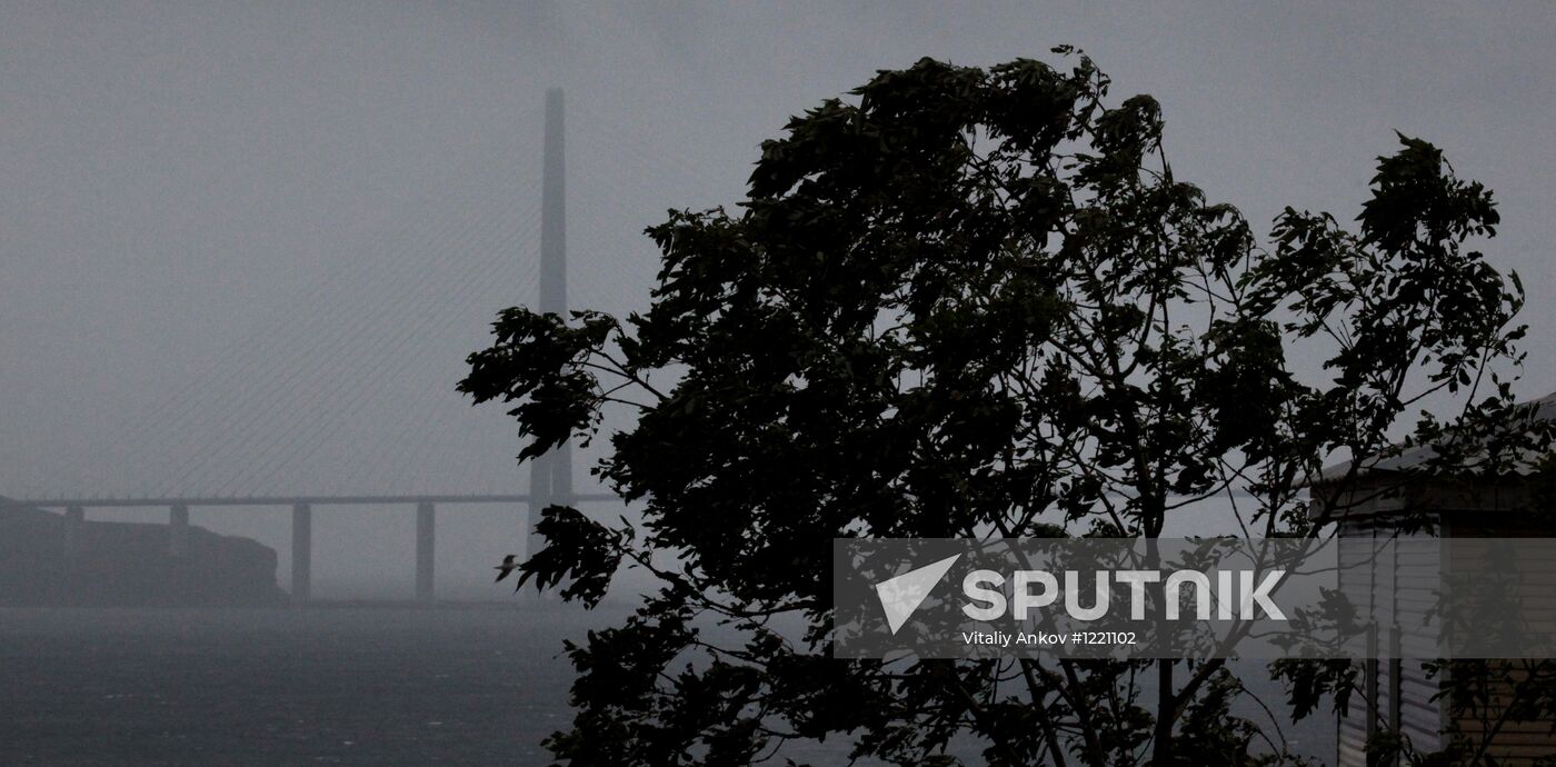 Typhoon Bolaven in Primorye Territory