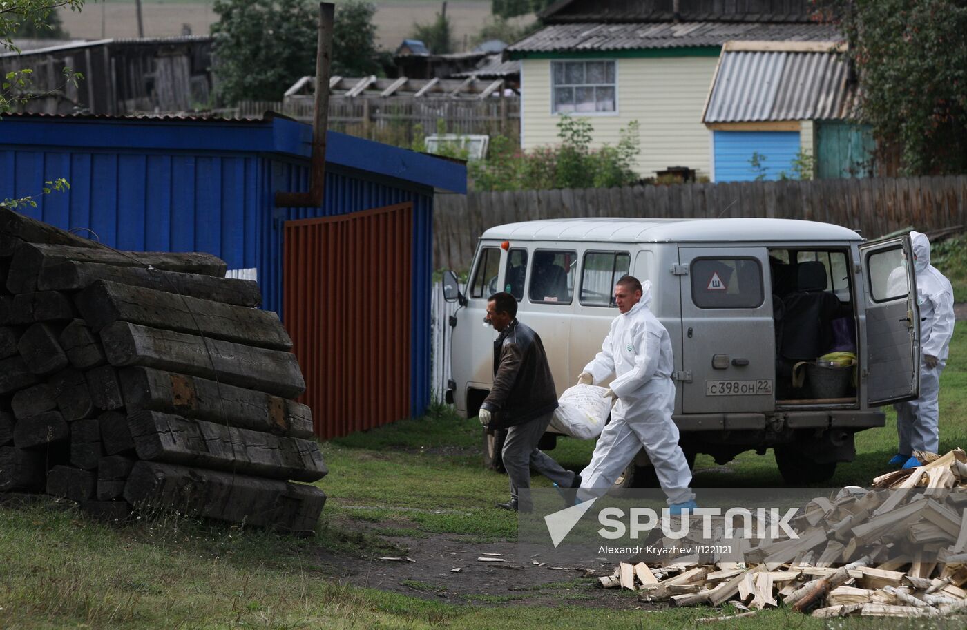 Anthrax outbreak in Altai Territory