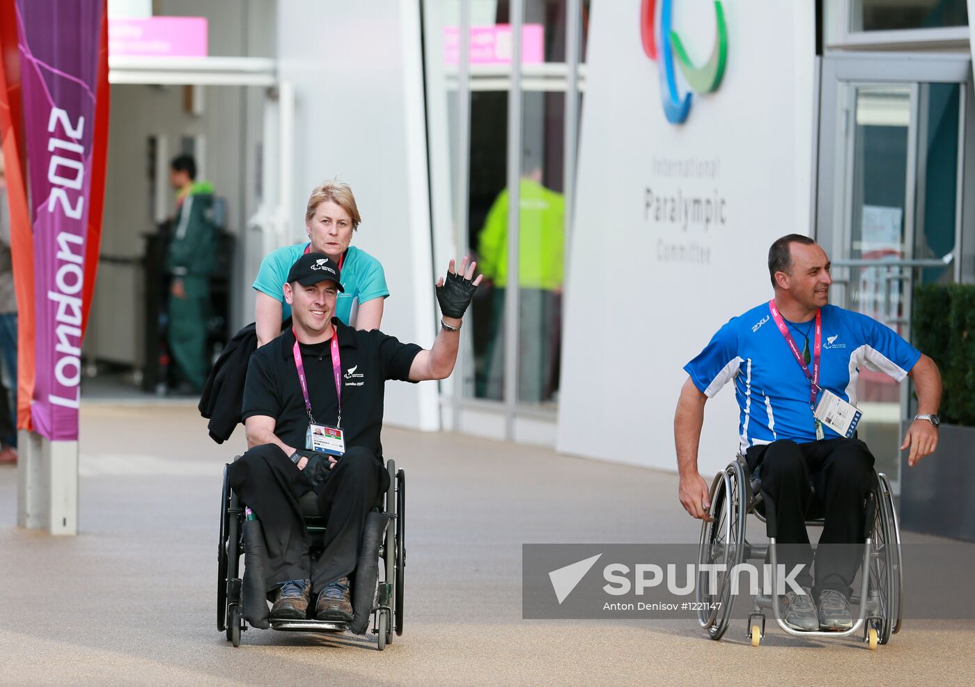 Preparations for opening the XIV Paralympic Games 2012 in London