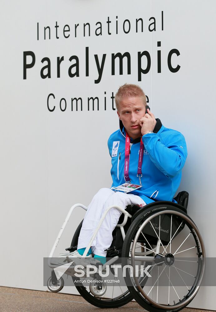 Preparations for opening the XIV Paralympic Games 2012 in London