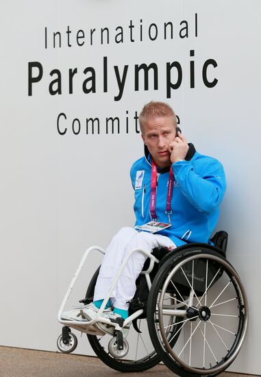 Preparations for opening the XIV Paralympic Games 2012 in London