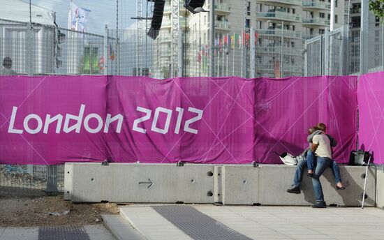 Preparations for opening the XIV Paralympic Games 2012 in London