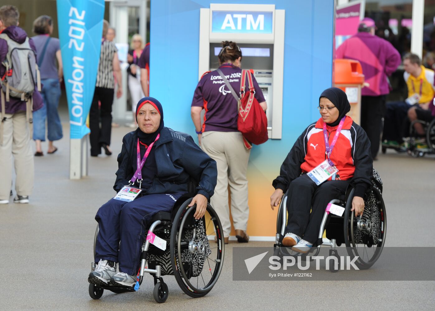 Preparations for opening the XIV Paralympic Games 2012 in London