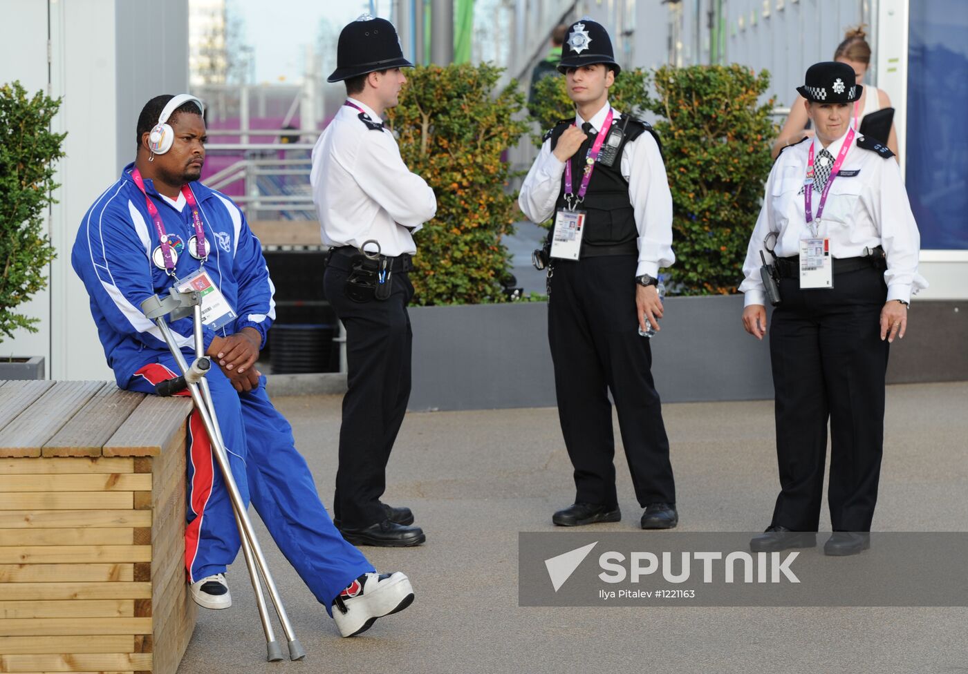 Preparations for opening the XIV Paralympic Games 2012 in London