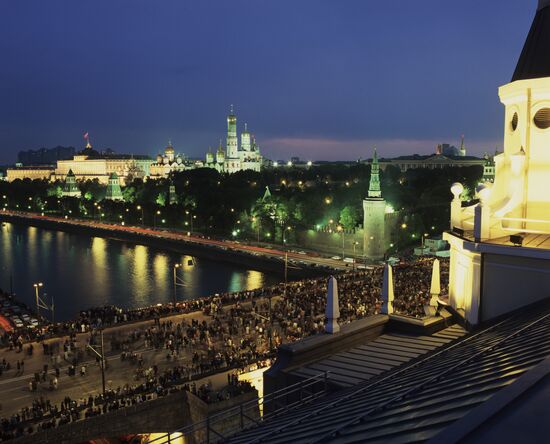 View of Moscow Kremlin