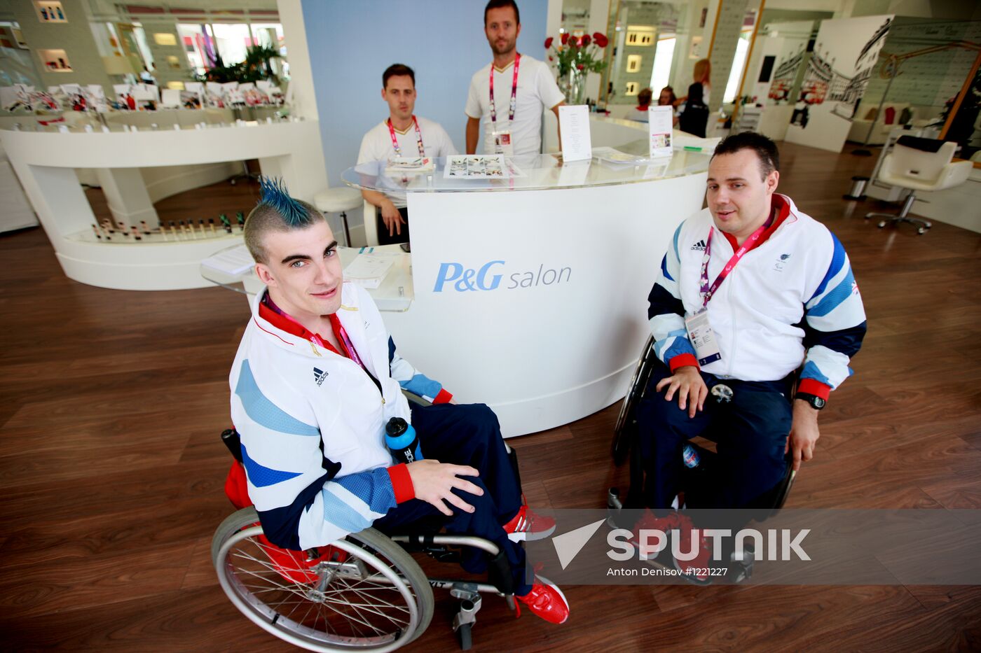 Preparations for opening the XIV Paralympic Games 2012 in London