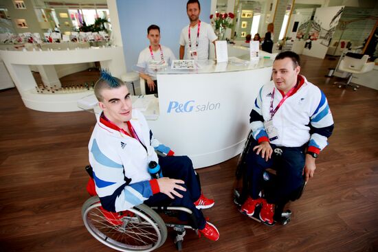 Preparations for opening the XIV Paralympic Games 2012 in London