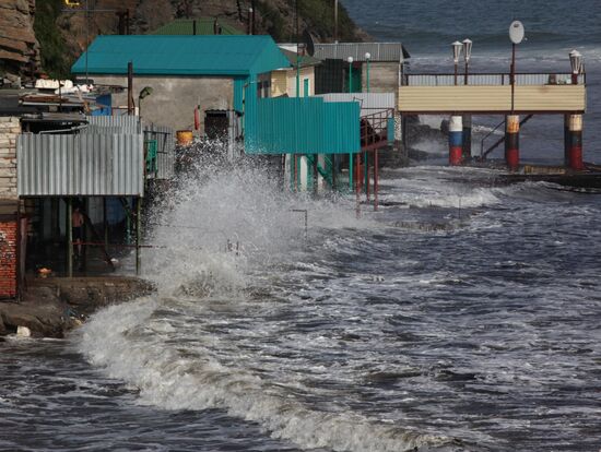 Typhoon Bolaven in Far East