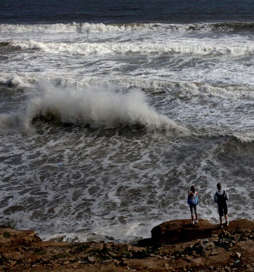 Typhoon Bolaven in Far East