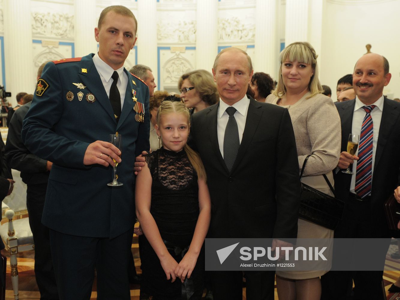 Russian President Putin presents state prizes in the Kremlin