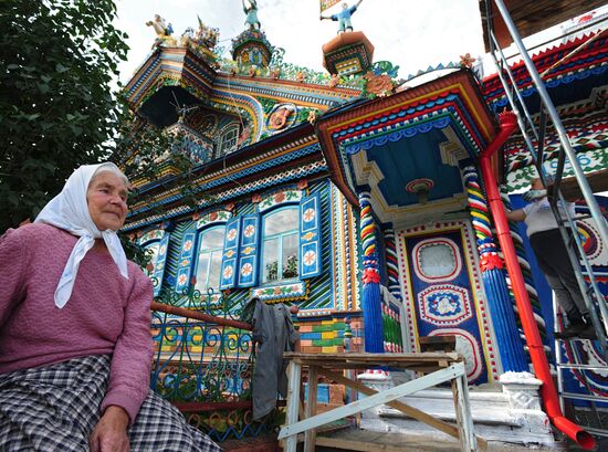 Blacksmith Kirillov's house in Kunara village, Sverdlovsk Region