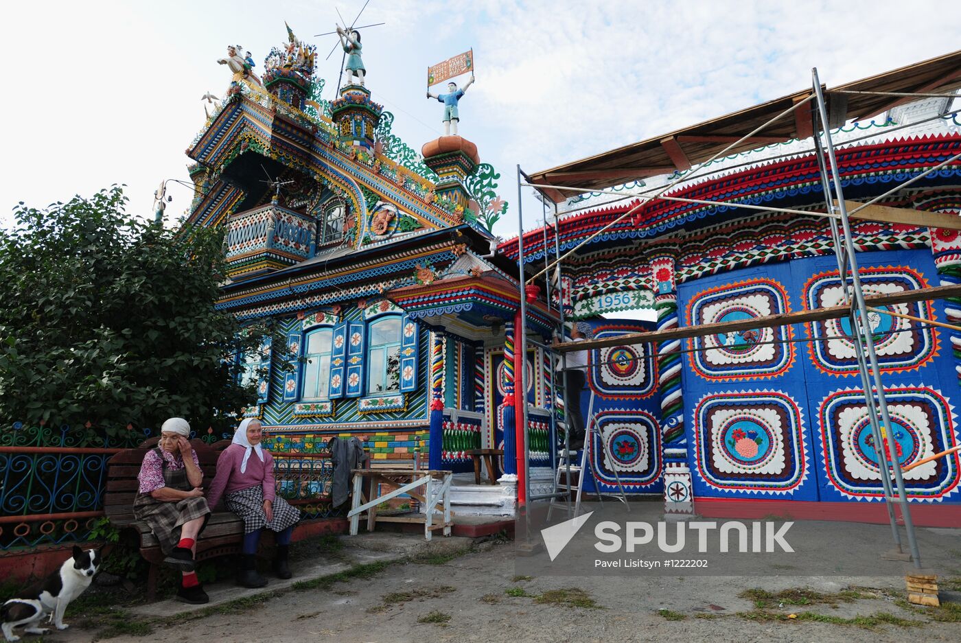 Blacksmith Kirillov's house in Kunara village, Sverdlovsk Region