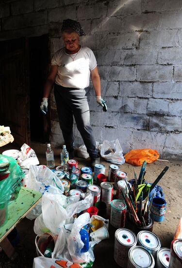 Blacksmith Kirillov's house in Kunara village, Sverdlovsk Region