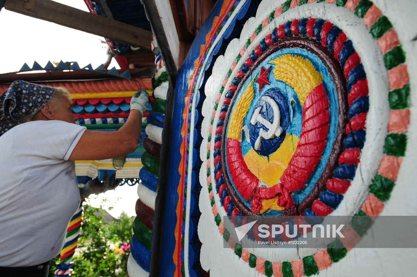 Blacksmith Kirillov's house in Kunar Village, Sverdlovsk Region