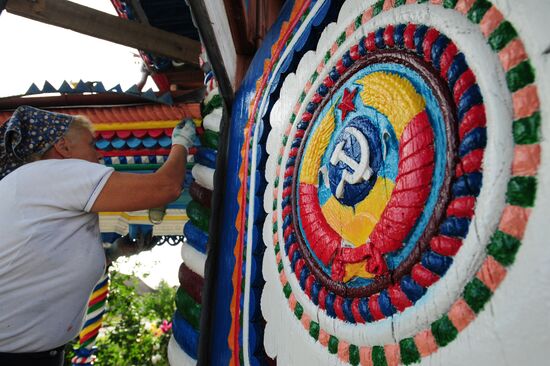 Blacksmith Kirillov's house in Kunar Village, Sverdlovsk Region