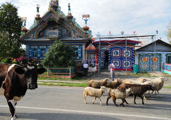 Blacksmith Kirillov's house in Kunara Village, Sverdlovsk Region