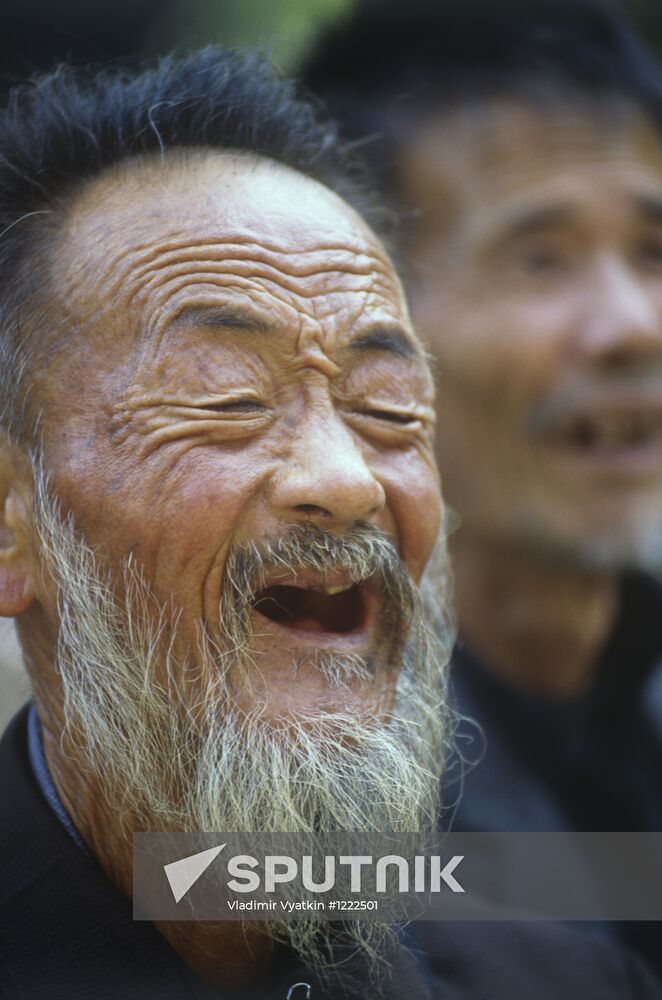 Elderly Chinese man