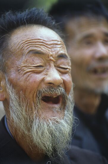 Elderly Chinese man
