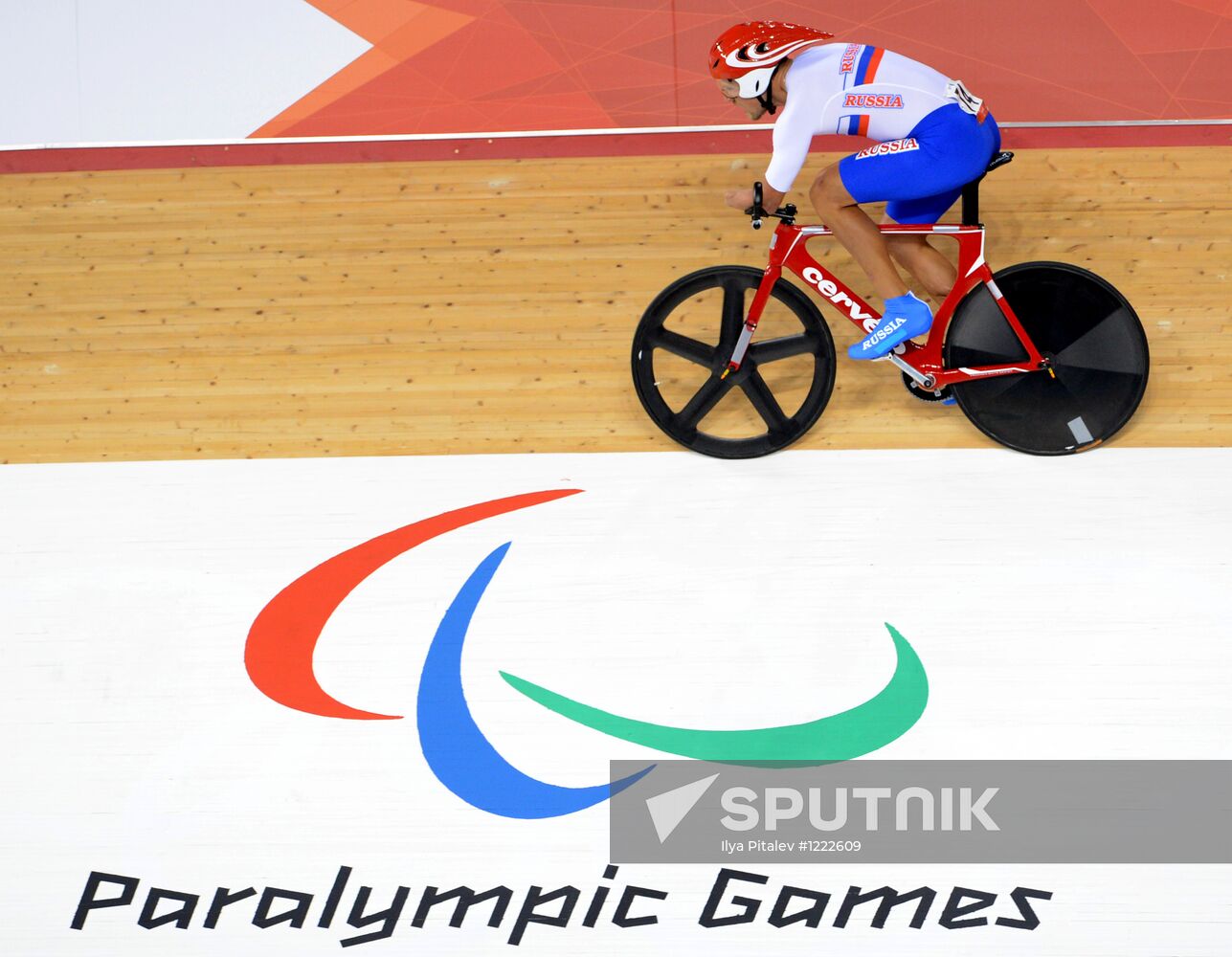 2012 Paralympics. Cycling. Individual track time trial