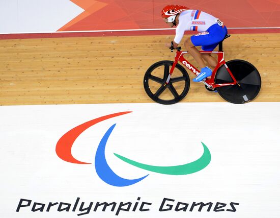2012 Paralympics. Cycling. Individual track time trial