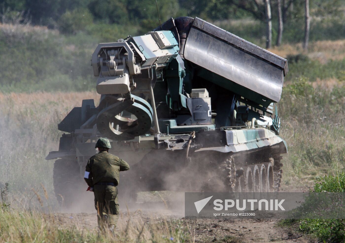 Marine and paratroopers landing drill in Kaliningrad Region