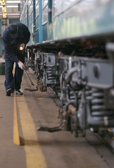 Moscow metro’s Kaluzhskoye yard