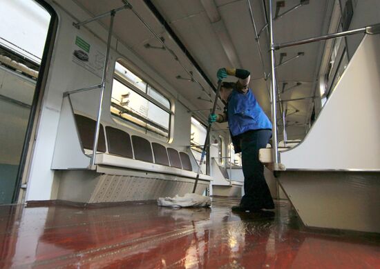 Moscow metro’s Kaluzhskoye yard