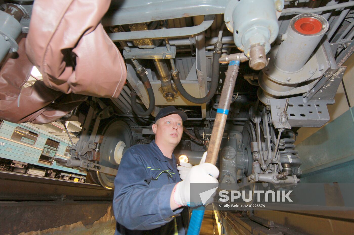 Moscow metro’s Kaluzhskoye yard