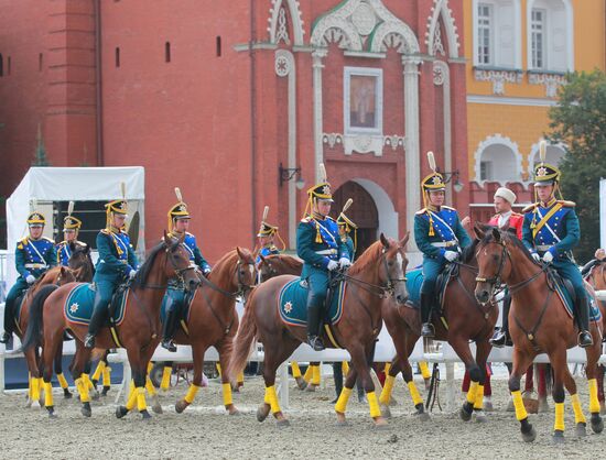 Full dress rehearsal of Spasskaya Tower Festival