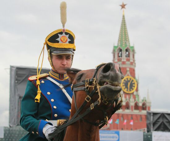Full dress rehearsal of Spasskaya Tower Festival
