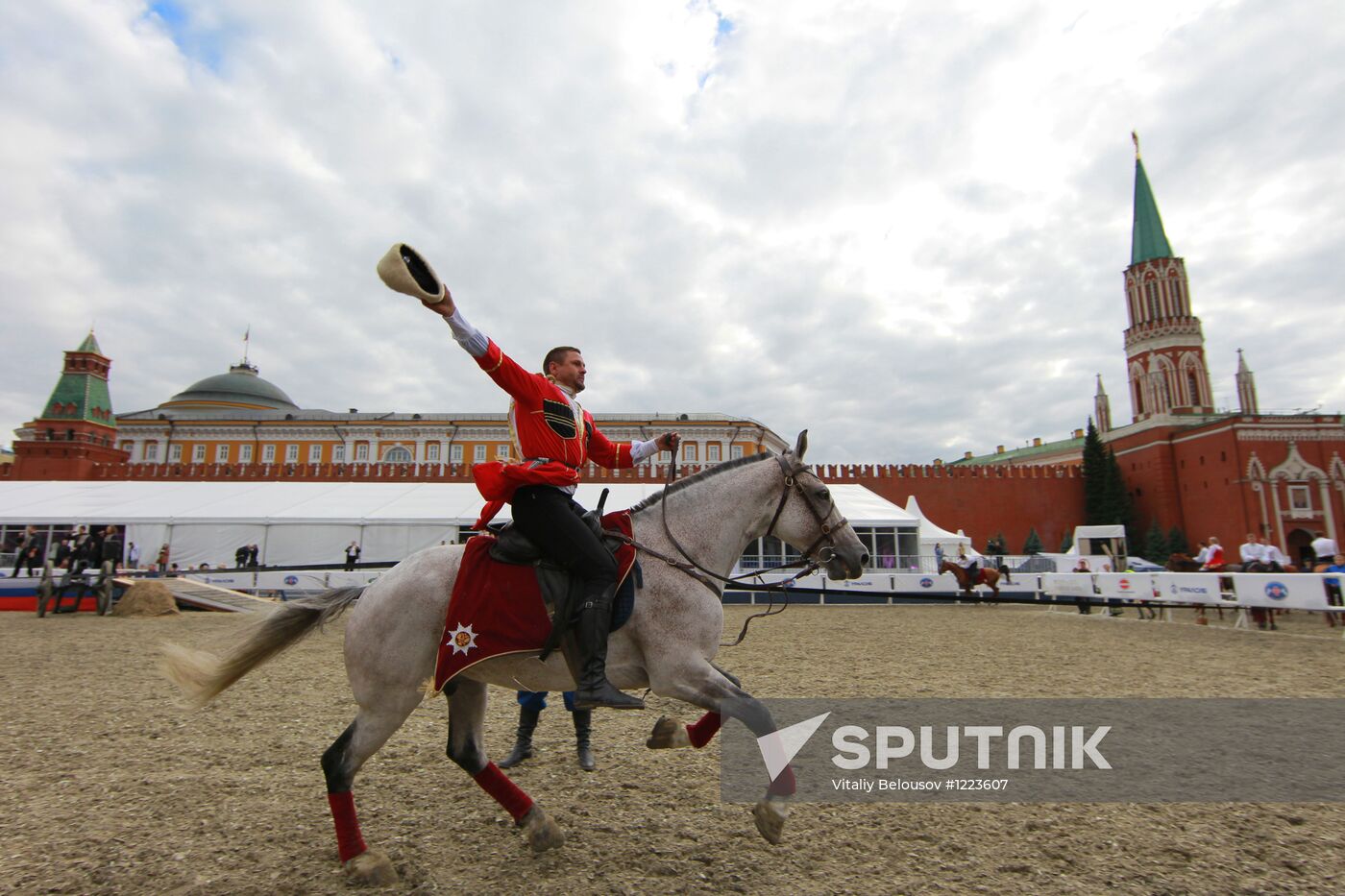 Full dress rehearsal of Spasskaya Tower Festival