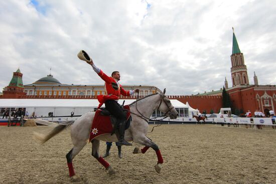 Full dress rehearsal of Spasskaya Tower Festival