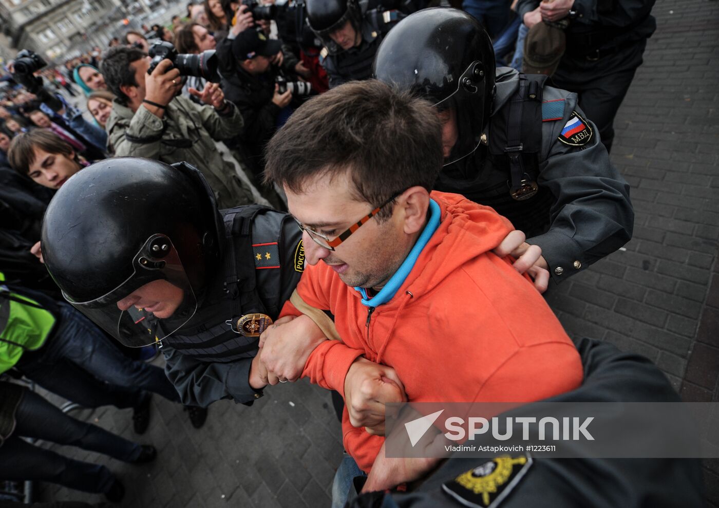 Strategy-31 rally in Moscow