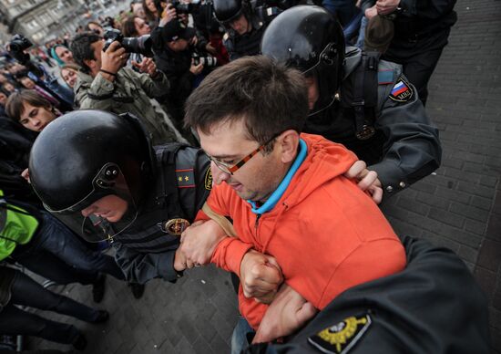 Strategy-31 rally in Moscow