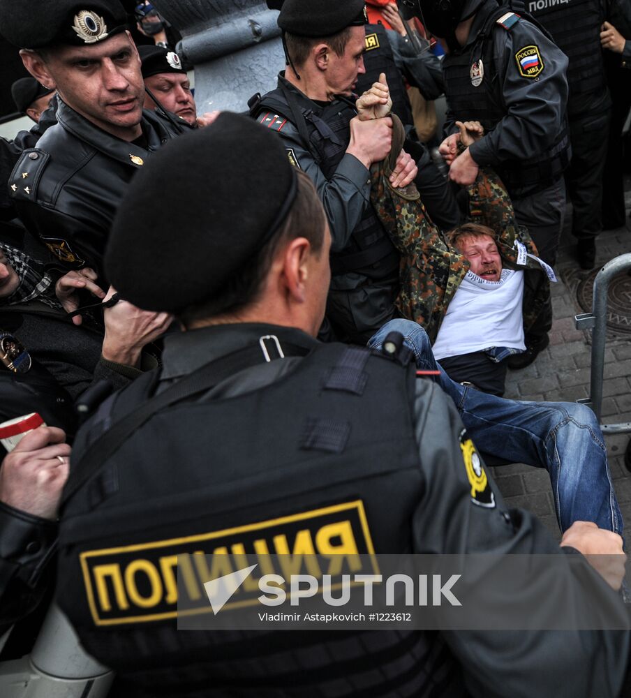 Strategy-31 rally in Moscow