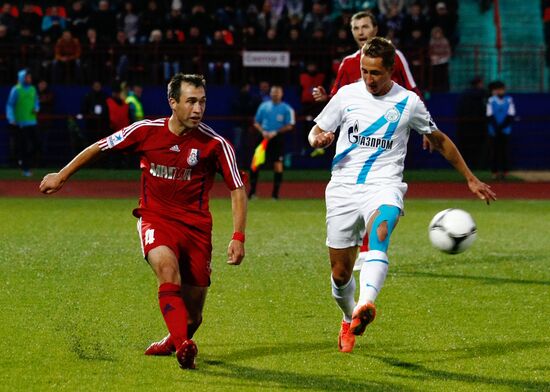 Football RFPL. Mordovia vs. Zenit