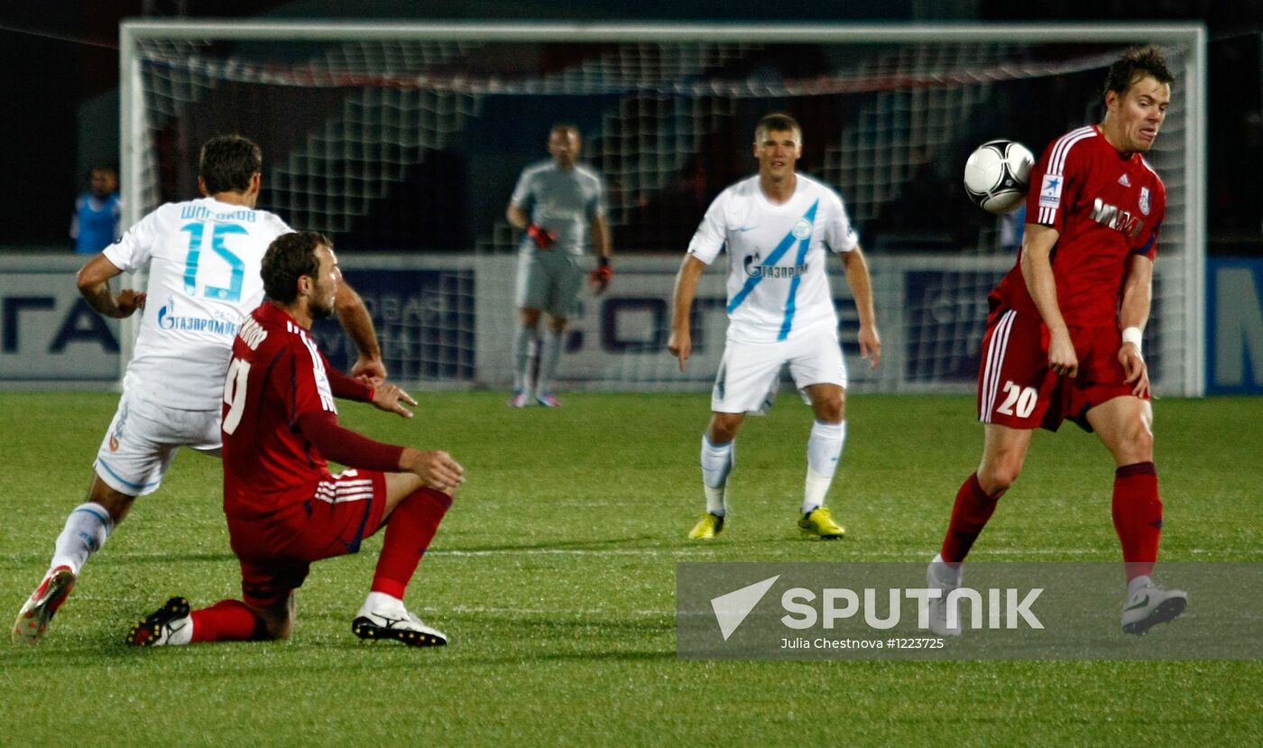 Russian Football Premier League. Mordovia vs. Zenit