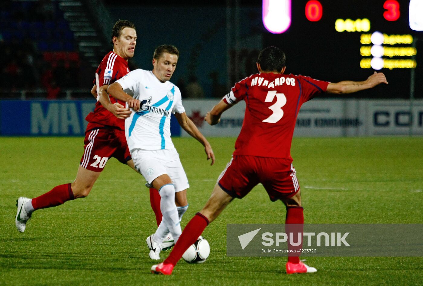 Football RFPL. Mordovia vs. Zenit