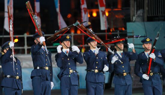 Full dress rehearsal of Spasskaya Tower Festival